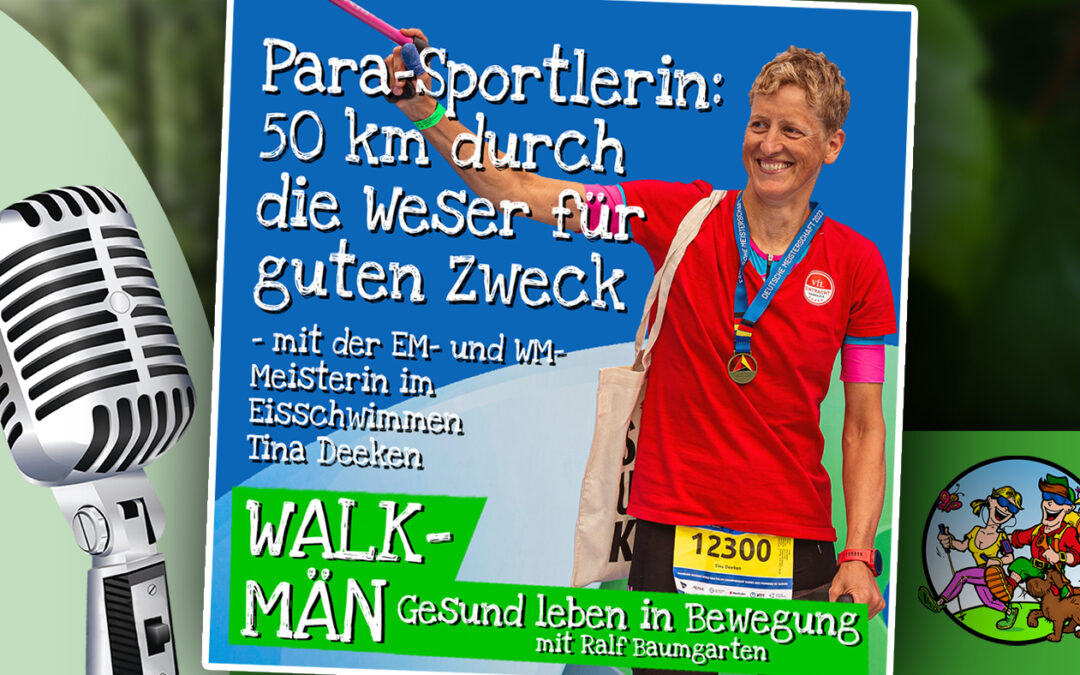 Para-Sportlerin Tina Deeken: 50 km durch die Weser